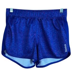 CLEARANCE Reebok Women's Blue Pink Running Shorts Sz S